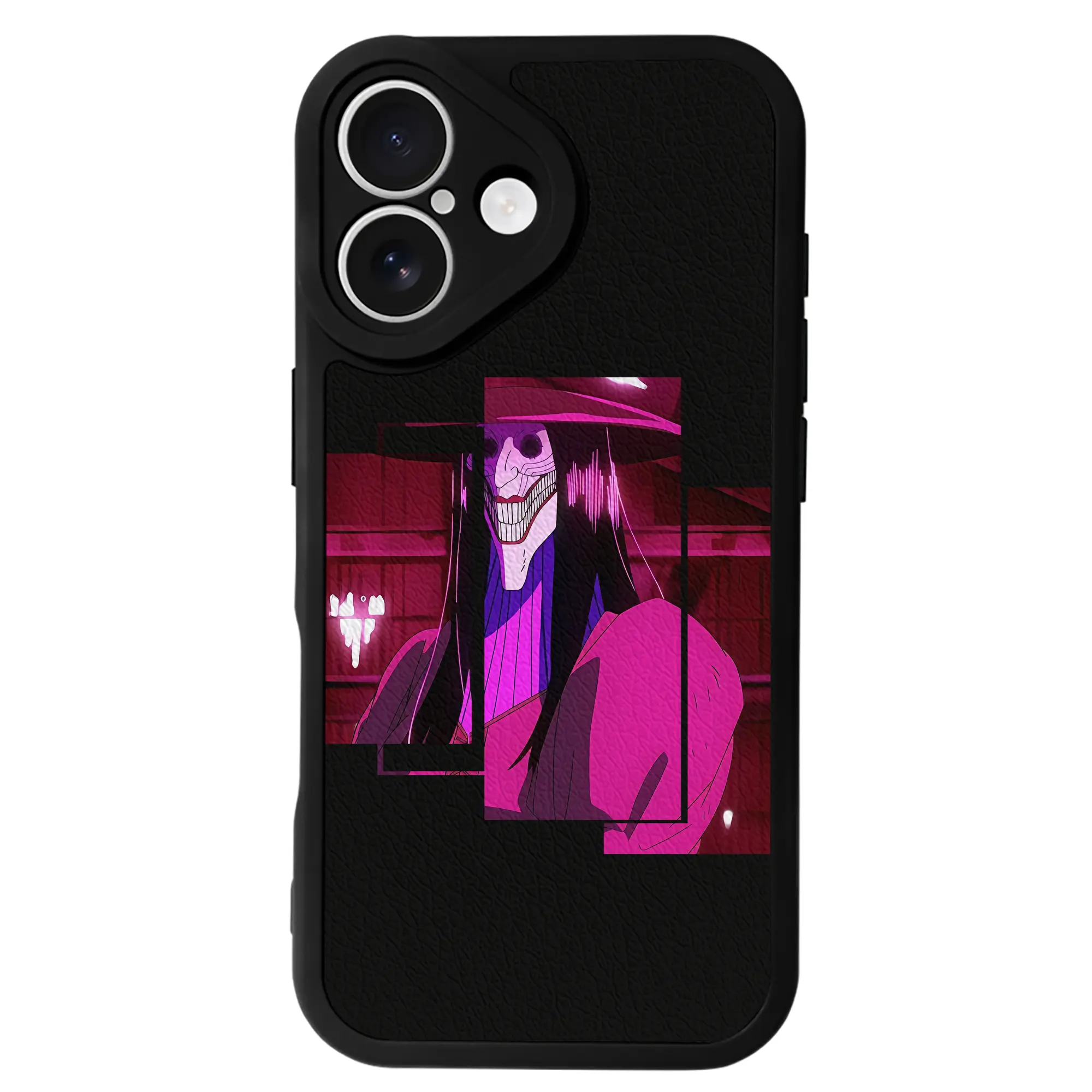 ダンダダン グッズ,アクロバティックさらさら - IPhone 16シリーズ対応 ・ シリコンスマホケース ・ レザー調 ・ 高精度フィット ・ 耐衝撃 ・ ワイヤレス充電対応 ・ 精密カット